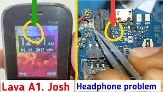 Lava A1 Josh lite Headphone symbol problem solution All keypad mobile earphone problem solve autoear