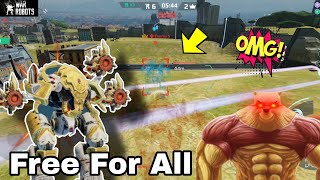 🔥 Un Poco De Free For All [74] Ivory Ravana - War Robots [WR] Gameplay