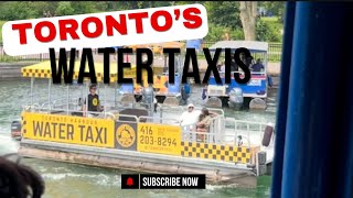 Meet Toronto Water Taxis