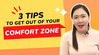 3 Tips to Get Out of Your Comfort Zone | Aubrey Bermudez