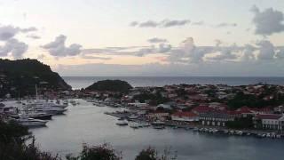 Gustavia morning time lapse