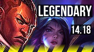 LUCIAN & Janna vs KAI'SA & Blitzcrank (ADC) | 13/2/5, Legendary, 700+ games | EUW Master | 14.18