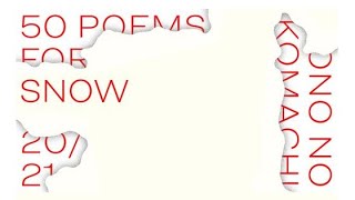 50 Poems for Snow; Zagreb; 02.12.2020.