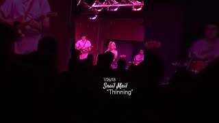 Snail Mail ~ “Thinning” clip from  2018 in Bloomington, IN