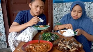 Menu Makan Siang Memasak Masakan Sederhana Sambal Jos Gereh Kulupan Daun Pepaya muda