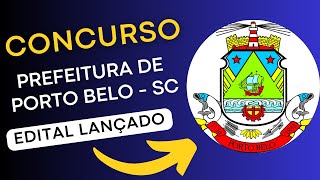 CONCURSO PORTO BELO SC | Edital e Material de Estudos | Concurso Público