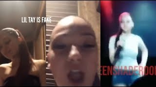 DANIELLE BREGOLI DRAGS LIL TAY AND WOAH VICKY ON INSTAGRAM LIVE