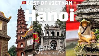 one day walk in Hanoi! Best of Vietnam: Temple of Literature, Imperial Citadel and more! travel vlog