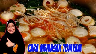 Cara Memasak Tomyam (Pakai Jamur Enoki Lebih Sedap)