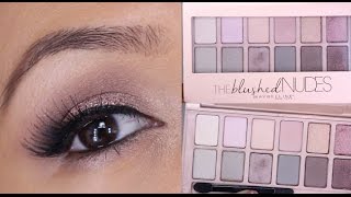 Fresh and Sultry Maybelline The Blushed Nudes Palette Tutorial!