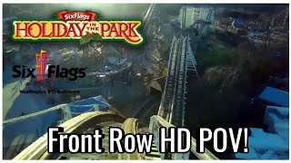 Wild One HD Front Row POV | Six Flags America 2018