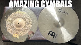 Trying Out My New Cymbals! Meinl Byzance Crashes Demo