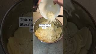 Making the viral 1000 layer potato’s #cooking #potato #shorts #viralvideo #food