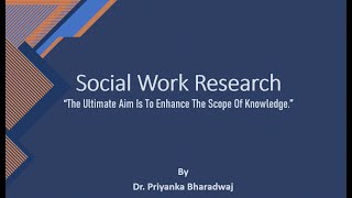 Social Work Research: Steps of Research #researchstudy #socialresearch #BSW #MSW #UGC-NET