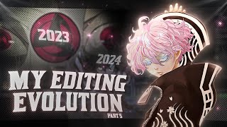 My Editing Evolution - All Of My Edits 2023 - 2024 (Part 5)