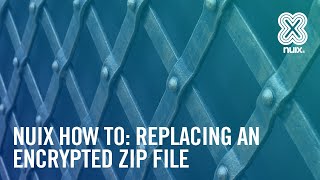 How to replace an encrypted zip file in your Nuix Case