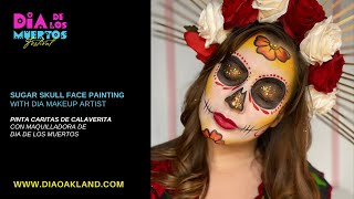 #DIYDia Sugar Skull Face Painting