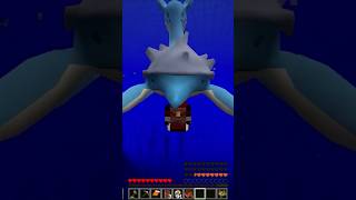 Consegui CARREGAR um LAPRAS no Minecraft Pixelmon #shorts #minecraft #pixelmon