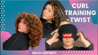 CURL TRAINING ✨ | Super DEFINIZIONE dei capelli RICCI ✨