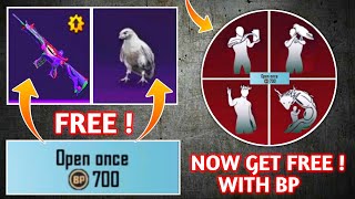 hidden bp crate in bgmi 😍 700 bp में free falcon और emotes 🔥 | how to get free emotes in bgmi 2024