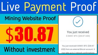 Earn $30 Without investment in Pakistan | Payment Proof | Bitcoin Mining Website | Bitcoin Mining