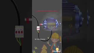 Three-phase motor running without phase#reels #technology