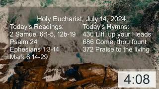 St. Matthias, Devine, TX, Holy Eucharist, July 14, 2024