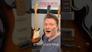 Math proves STRAT better than LES PAUL