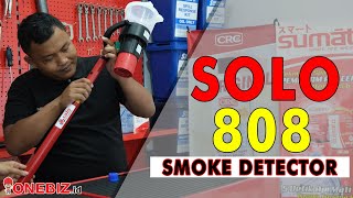 PENDETEKSI ASAP | Jual SOLO 808 Smoke Detector Tester, Distributor SOLO 808 Smoke Detector Tester