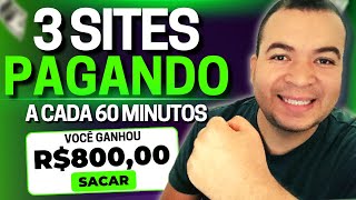 COMO GANHAR $ 800 POR DIA COM 3 SITES AMERICANO GRÁTIS I Como ganhar dinheiro na internet