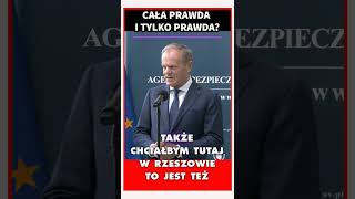 Donald Tusk mówi prawdę? #Shorts