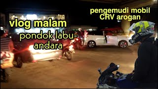 pengemudi mobil Honda CRV arogan ngamuk di jalan andara-pondok labu #andara