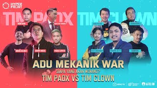 TEAM PAOX vs TEAM CLOWN - Adu mekanik di Hyper Front !!