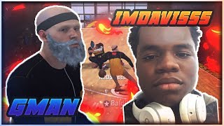 EXPOSING IMDAVISSS AS THE WORST 2K PLAYER EVER!!! IMDAVISSS VS GMAN ON NBA 2K18 | MUST WATCH GAME