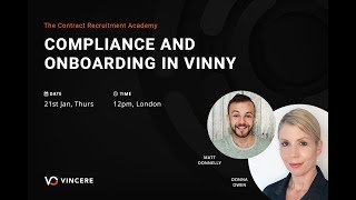 Compliance and Onboarding in Vinny | Jan 2021