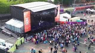 Drone Footage of Remember Monday Stage Selfie at Salt and Tar Bootle 2024 - Ft  Famous | LIVE