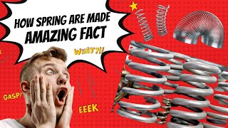 How Springs Are Made | How its Made Springs | Amazing Factory Machines Spring Coiling Machines