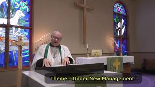 Under New Management - Sermon October 4th 2020