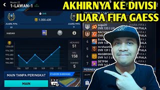 AKHIRNYA NAIK KE DIVISI JUARA FIFA MODE SLS FIFA MOBILE