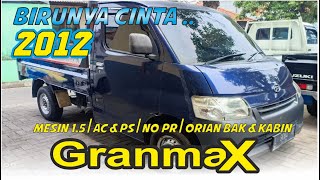 warna langka ‼granmax pick up 1.5 acps 2012 biru asli pabrik gembring #granmaxbiru #mitrapickup