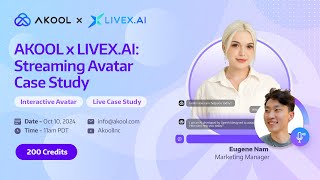 AKOOL x LIVEX.AI: Streaming Avatar Case Study