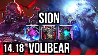 SION vs VOLIBEAR (TOP) | 5/2/11 | NA Master | 14.18