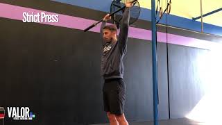 Valor Fitness - 1.10 Elements - Strict Press