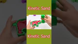 How to make a bear from kinetic sand #Shorts