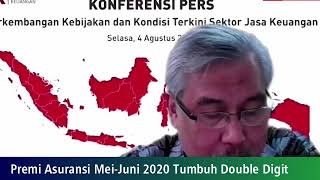 OJK: Premi Asuransi Mei - Juni 2020 Tumbuh Double Digit