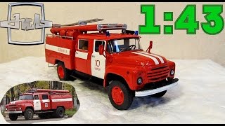 Масштабная модель машины ЗИЛ 130 АЦ 40 63Б Шарья SSM Start Scale Models