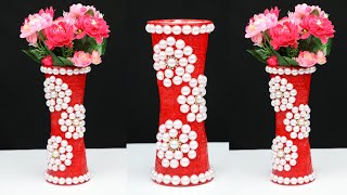 How to make a beautiful flower vase for home decoration | Home Decoration Ideas