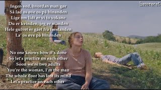 Fyr og Flamme - Øve os på hinanden English LYRICS | Eurovision 2021 DENMARK