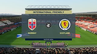 FIFA 23 - Norway Vs. Scotland - Euro 2024 Qualifier Match | 4K