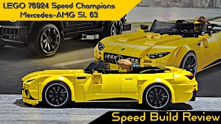 LEGO 76924 Speed Champions Mercedes-AMG SL 63 - LEGO Speed Build Review